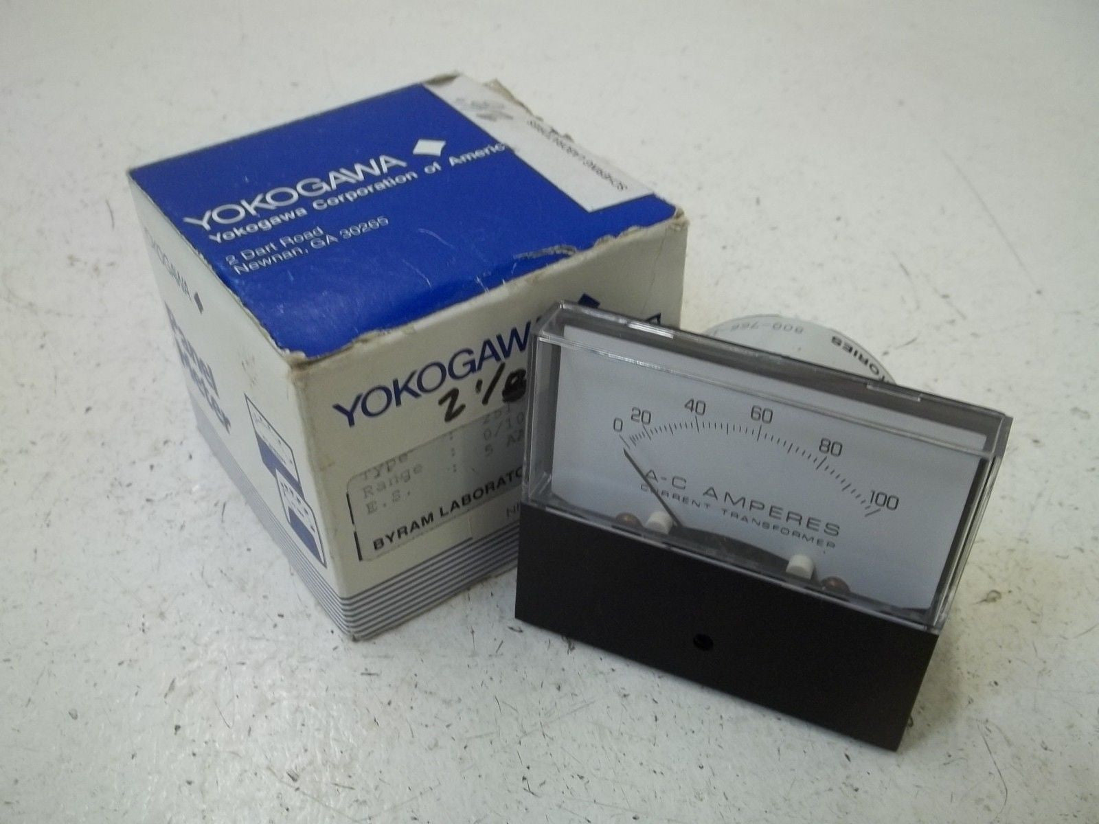 YOKOGAWA 251-2 PANEL METER 0-100 *NEW IN BOX*