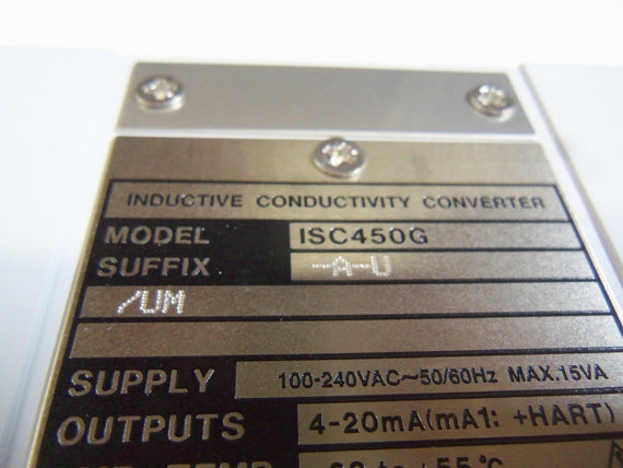 YOKOGAWA ISC450G-A-U/UM INDUCTIVE CONDUCTIVITY CONVERTER *NEW IN BOX*