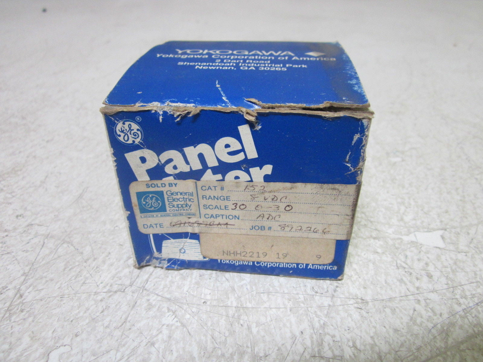 YOKOGAWA NHH2219 19 9 30-30 D-C AMPERES *NEW IN BOX*