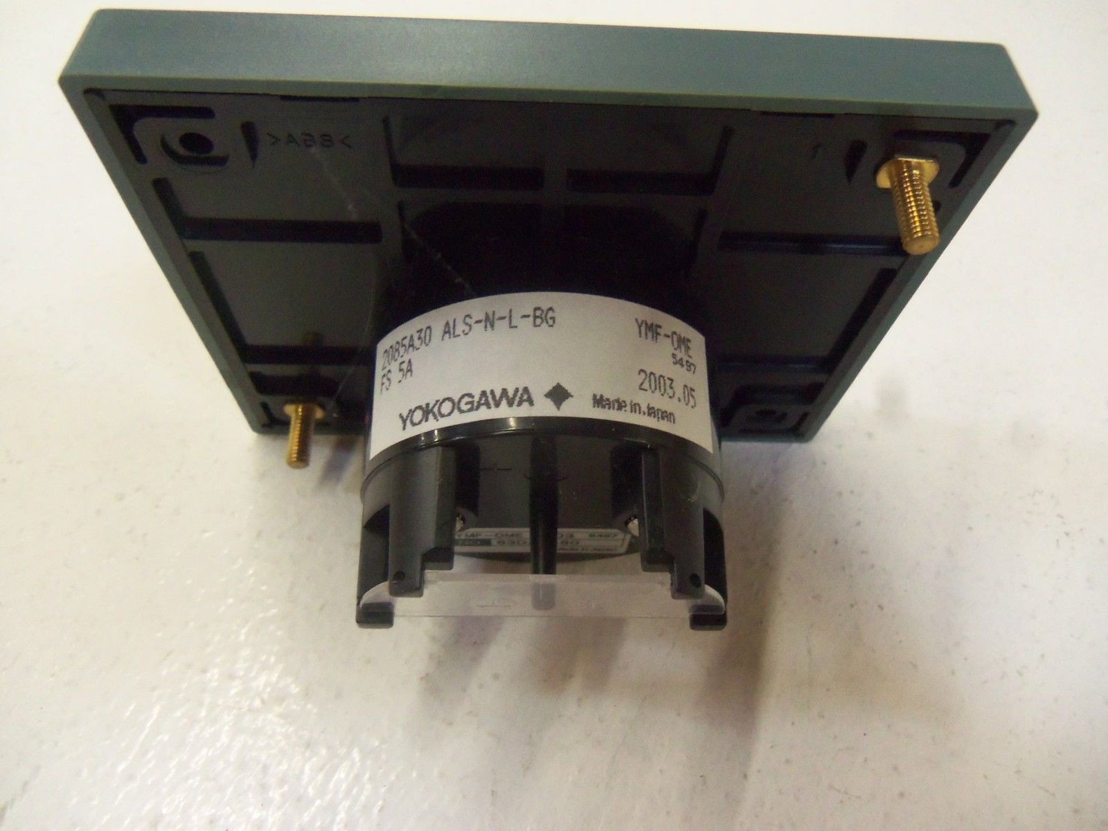 YOKOGAWA PANEL METER 2085A30 ALS-N-L-BG *USED*