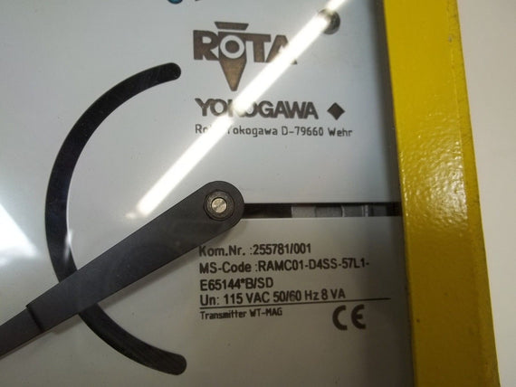 YOKOGAWA RAMC01-D4SS-57L1-E65144*B/SD METAL SHORT-STROKE ROTA *USED*