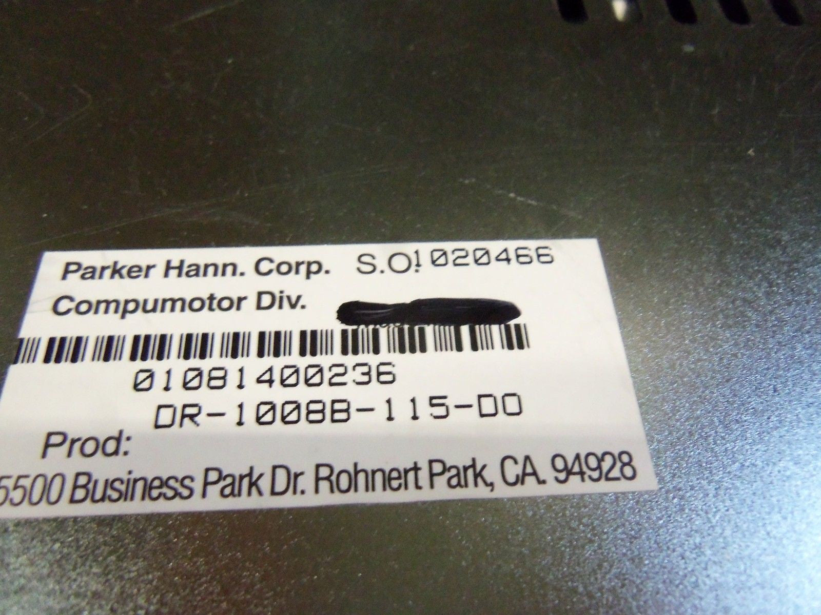 YOKOGAWA SR1015B62-3SN*1C SERVO ACTUATOR DR-1008B-115-DO *USED*
