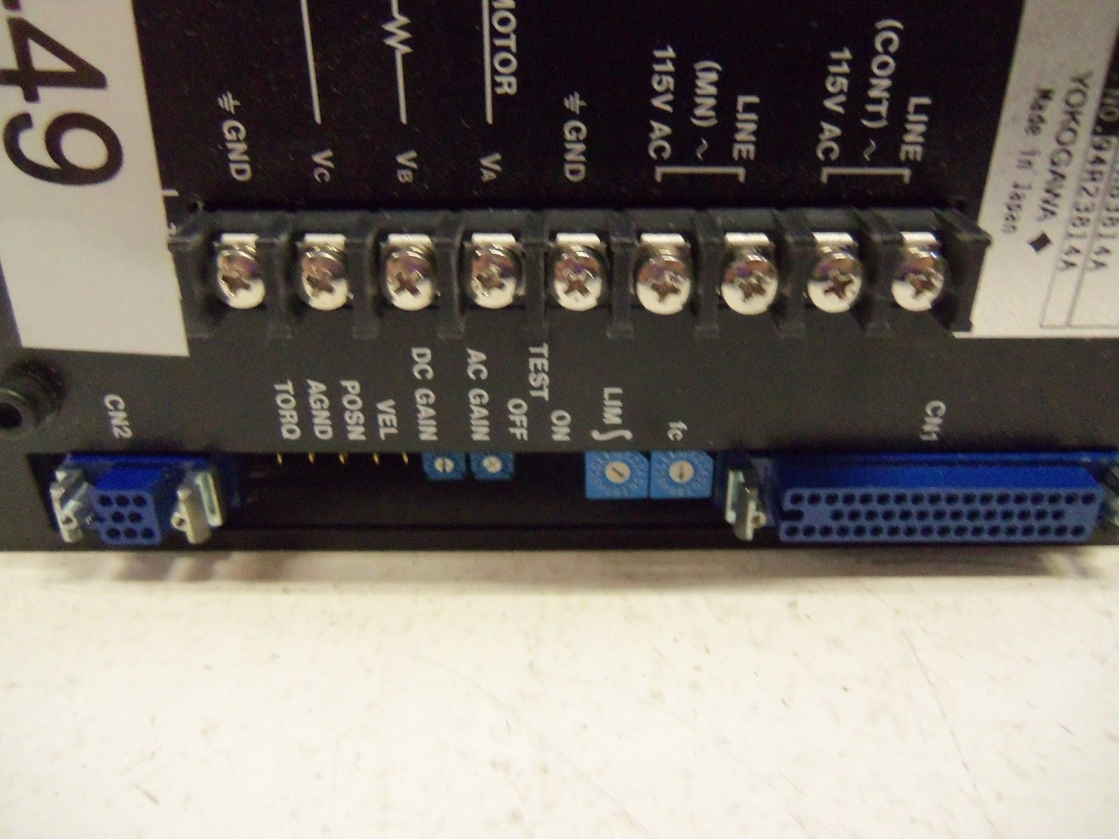 PARKER COMPUMOTOR SR1015B62-3SN SERVO DRIVE DR-1015B-115 *USED*