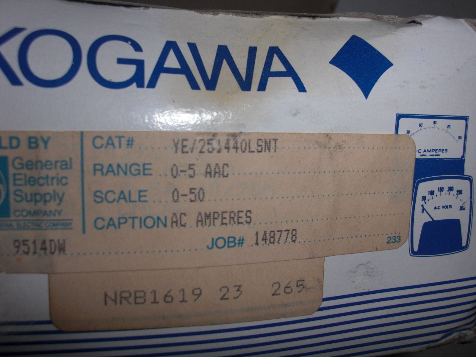 YOKOGAWA YE/ 254440LSNT *NEW IN BOX*