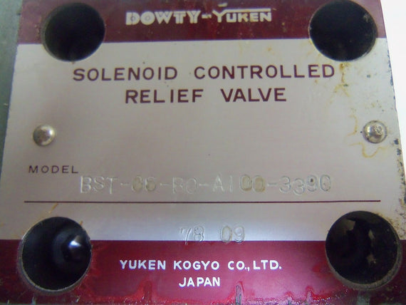 YUKEN BST-06-B0-A100-3390 *USED*