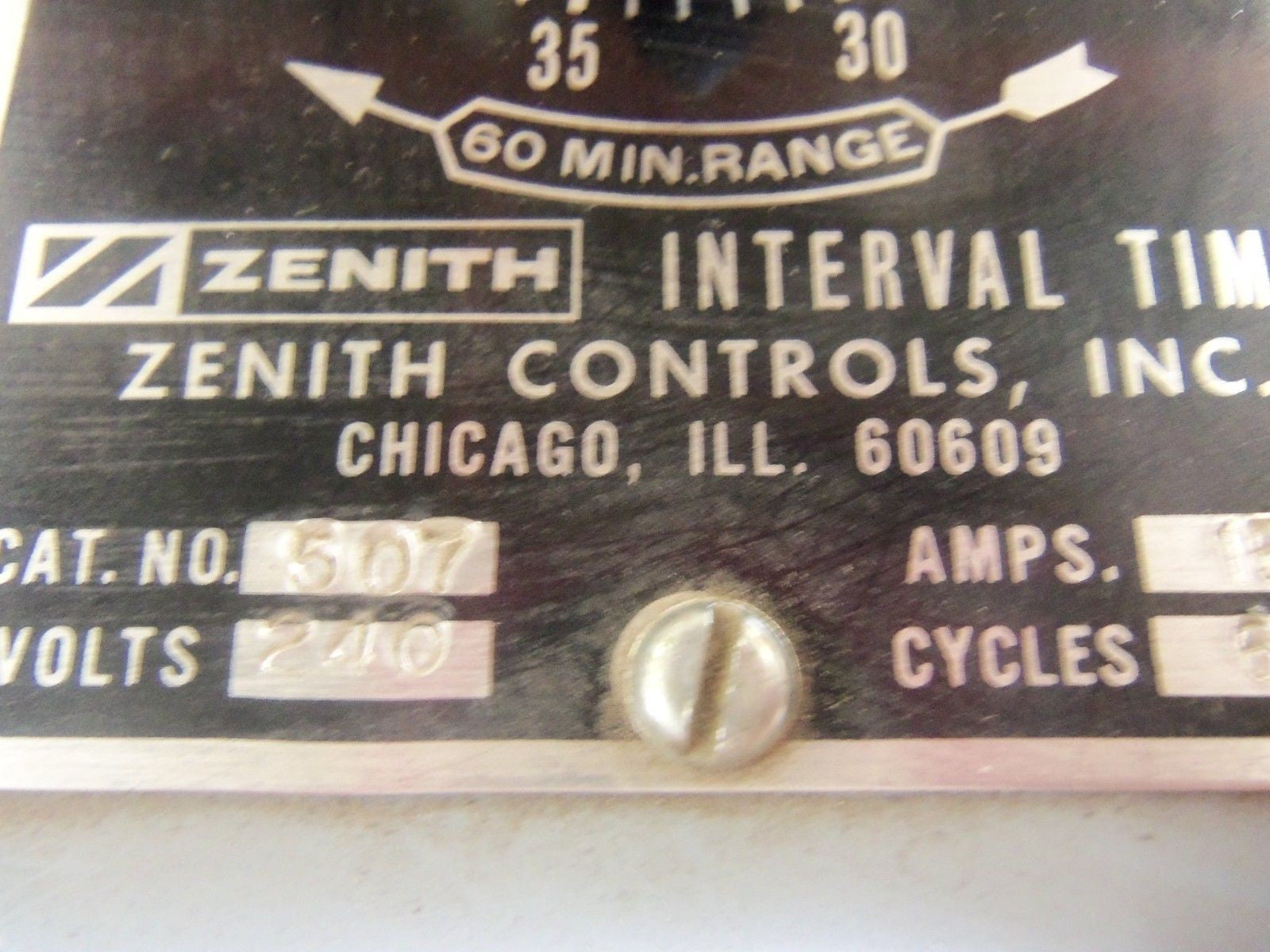 ZENITH 507 *USED*