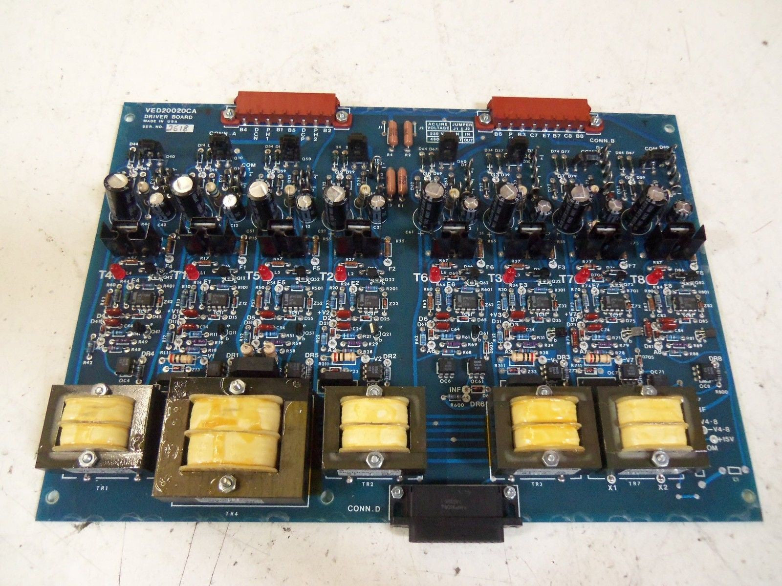 ZOLTMAN DRIVER BOARD VED20020CA-8 *USED*