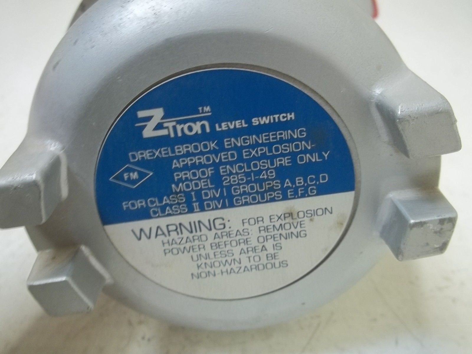 ZTRON 285-1-49 LEVEL SWITCH SENSOR *USED*
